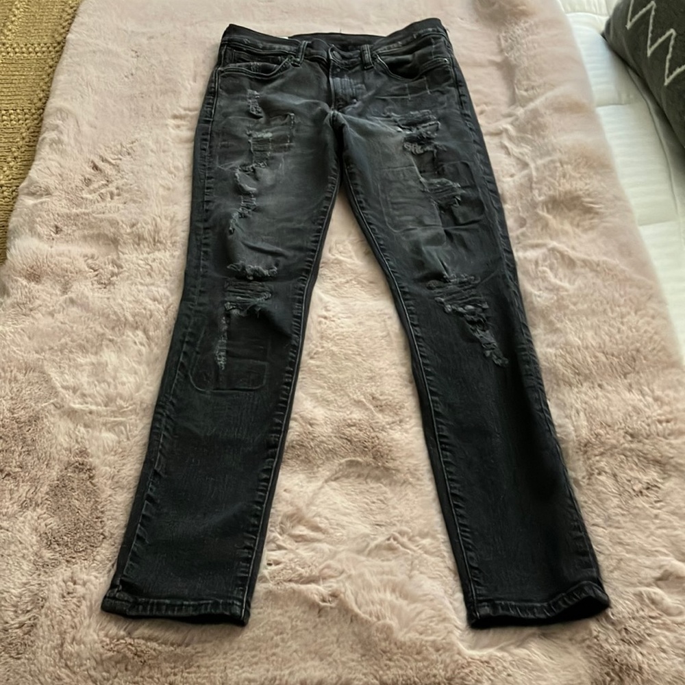 Y2k H&M WOMEN’S SKINNY COUPLE MOULANTE & DENIM JEANS SIZE 30x32